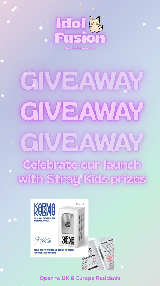 IDOL FUSION K-POP GIVEAWAY! Stray Kids Goodies