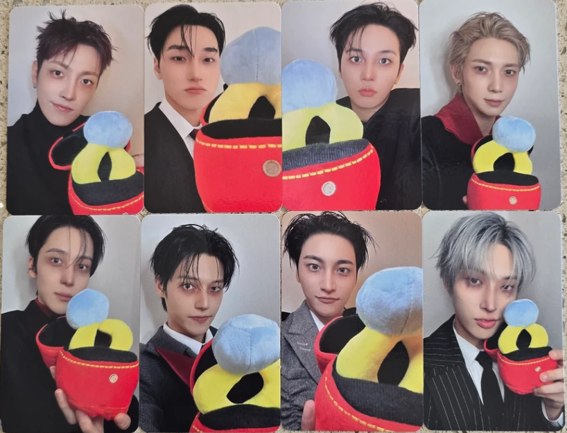 ATEEZ GOLDEN HOUR Part 5 Soundwave Husband Material Ver preorder benefit photocards all member preview official Kpop photocard collection