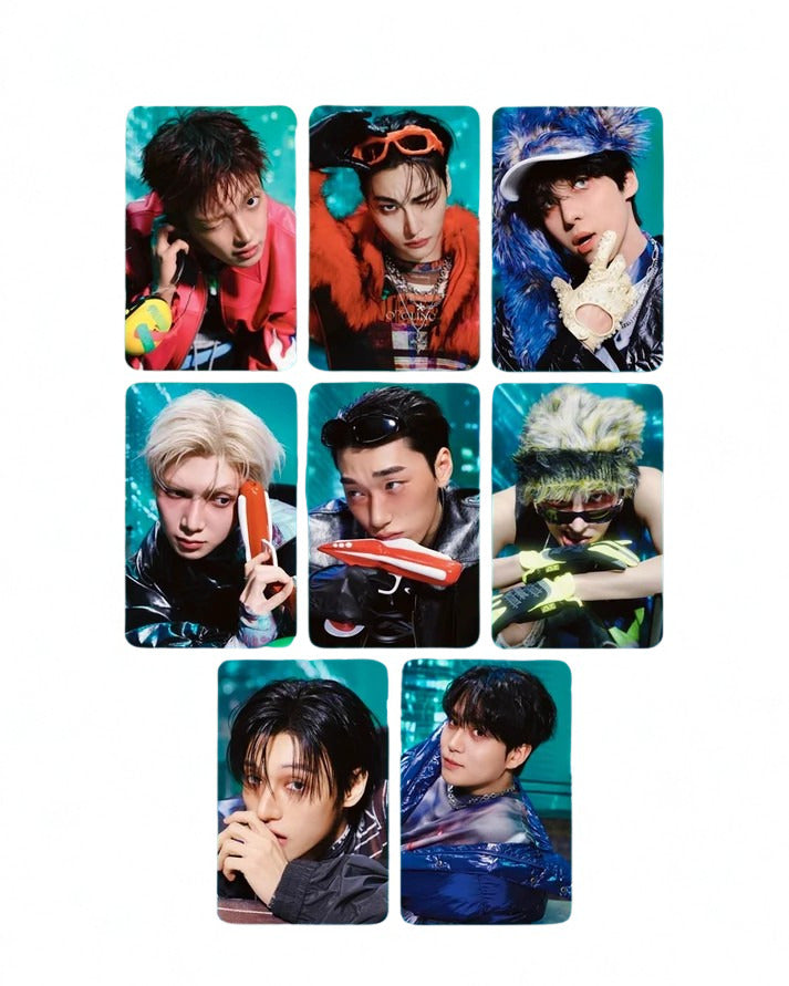 ATEEZ GOLDEN HOUR Part 5 POCA Ver photocards all 8 member versions official album photocard set preview Kpop collectible collection