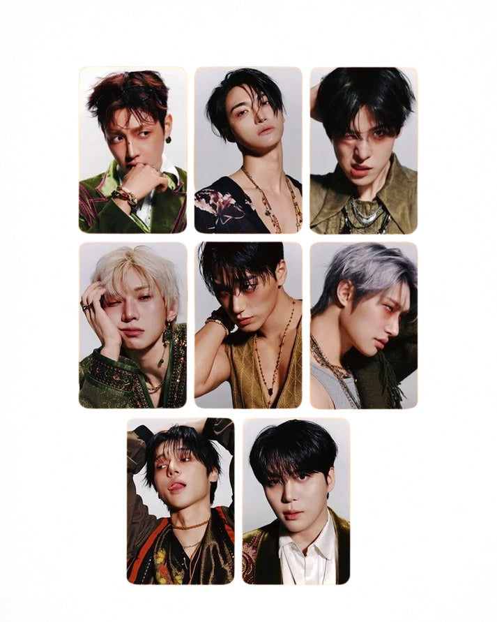 ATEEZ GOLDEN HOUR Part 5 POCA Ver photocards all 8 member versions official album photocard set preview Kpop collectible collection
