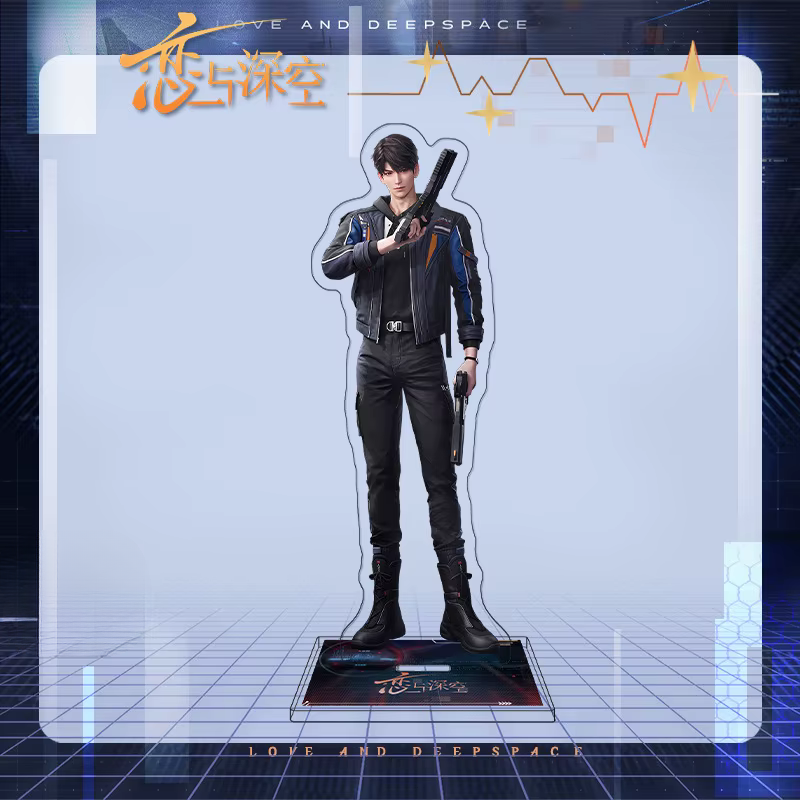 Love and Deepspace Character Acrylic Figure Stand – Xavier, Zayne, Rafayel, Sylus & Caleb