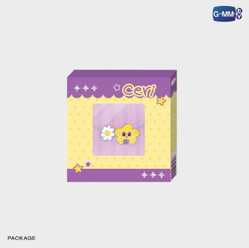 CERI charm necklace official GMMTV merchandise packaging box jewellery gift presentation