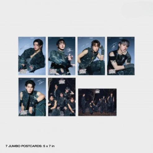 Jumbo postcards from LYKN First Sight Photocard Set.