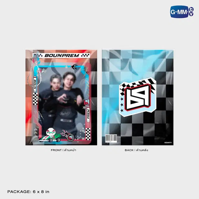 Paody postcard holder packaging front and back official GMMTV merchandise
