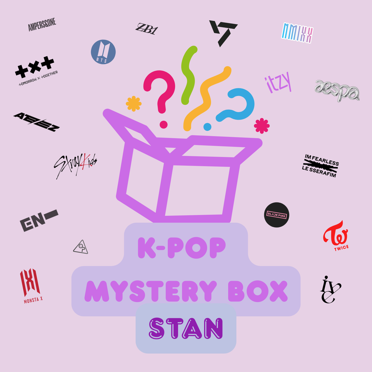 K-Pop Mystery Box – Official Album & Merch (Stan Box) – Idol Fusion