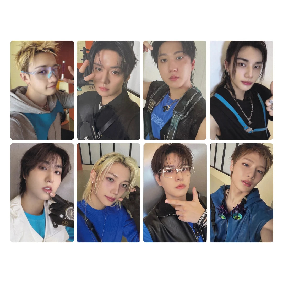 Stray Kids THIS and THAT TRUCK Ver FANS POB photocards all 8 member versions preview official preorder benefit photocard collection