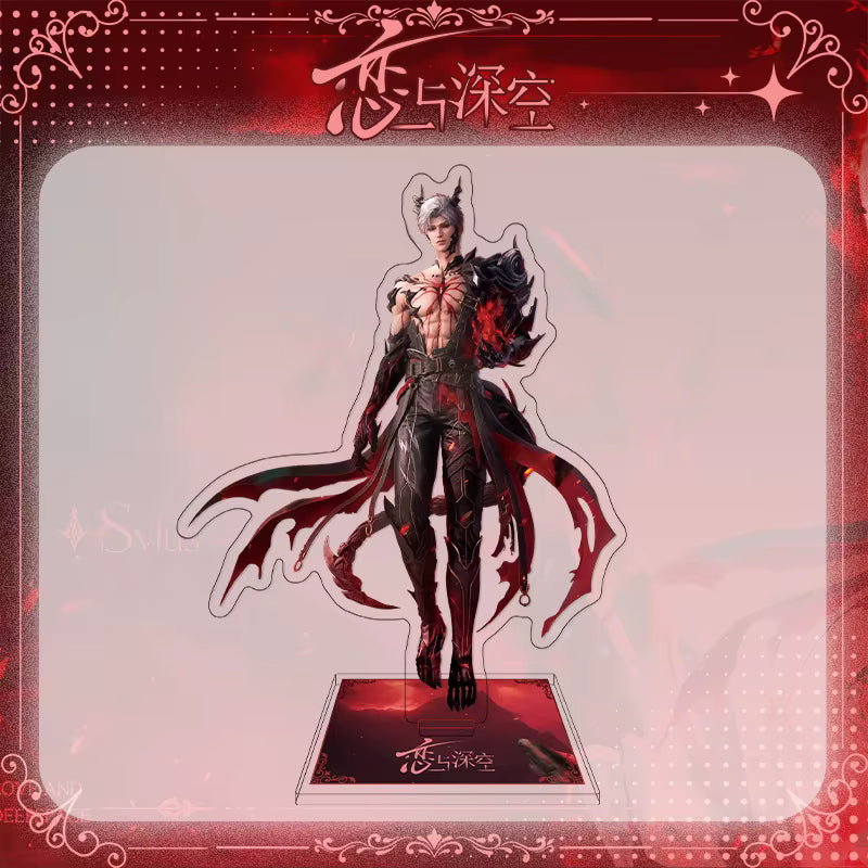 Love and Deepspace Character Acrylic Figure Stand – Xavier, Zayne, Rafayel, Sylus & Caleb