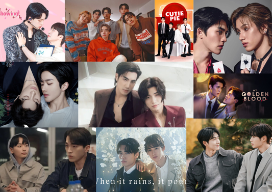 Collage of various show images from the 2025 trending shows as listed in the blog.