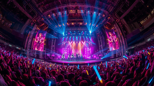 AI generated example image of a Kpop Concert.