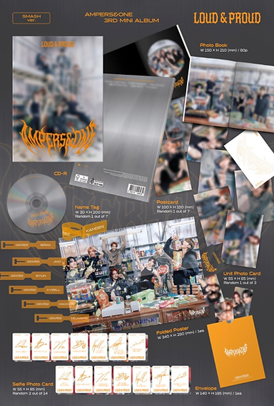 AMPERS_ONE3rdMiniAlbum_LOUD_PROUD_SmashVer.