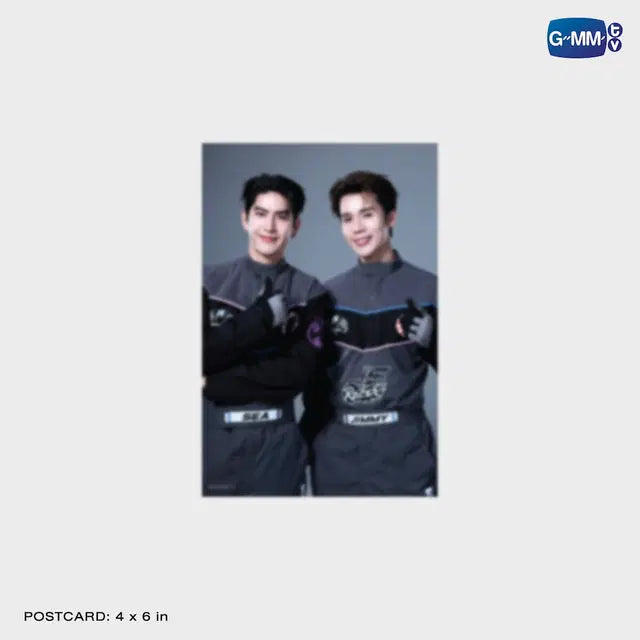 Avocean postcard holder displaying 4x6 inch postcard official GMMTV collectible storage accessory