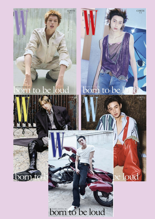 W Korea Volume 6 2026 CORTIS cover edition official Korean magazine all five member cover versions preview