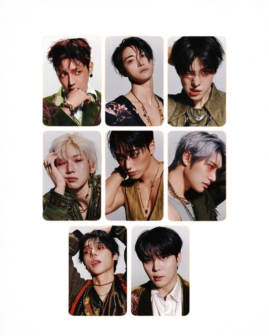 ATEEZ GOLDEN HOUR Part 5 POCA Ver photocards all 8 member versions official album photocard set preview Kpop collectible collection