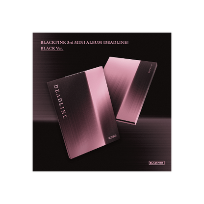 BLACKPINK DEADLINE Black version album covers 3rd mini album