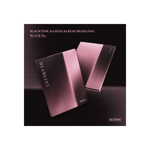 BLACKPINK DEADLINE Black version album covers 3rd mini album