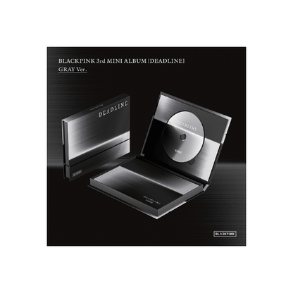 BLACKPINK DEADLINE Gray version album cover 3rd mini album