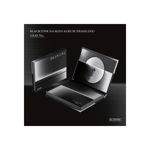 BLACKPINK DEADLINE Gray version album cover 3rd mini album