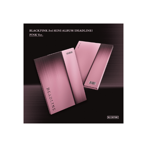 BLACKPINK DEADLINE Pink version album covers 3rd mini album