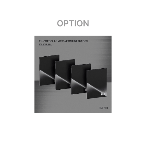BLACKPINK DEADLINE Silver version album cover random member