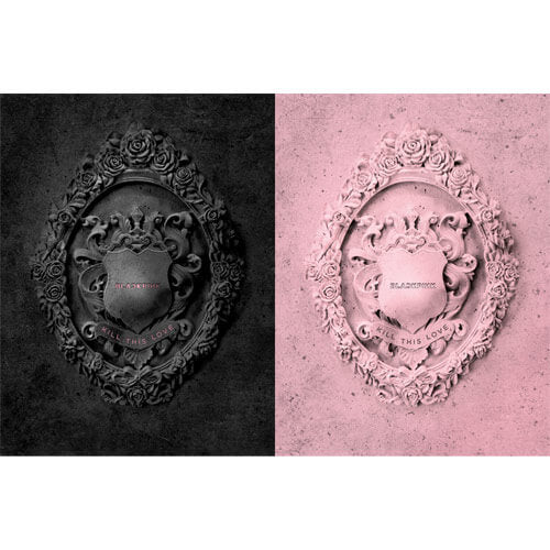 BLACKPINK KILL THIS LOVE Black Ver and Pink Ver album front cover preview official Kpop 2nd Mini Album
