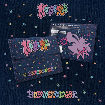 BOYNEXTDOOR NO GENRE 4th EP Album WEVERSE Albums Version showing front and back covers, official K-pop album with package and fan merchandise.