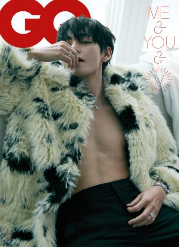 BTS V GQ Magazine February 2026 cover official preorder K-pop magazine. Cover A.