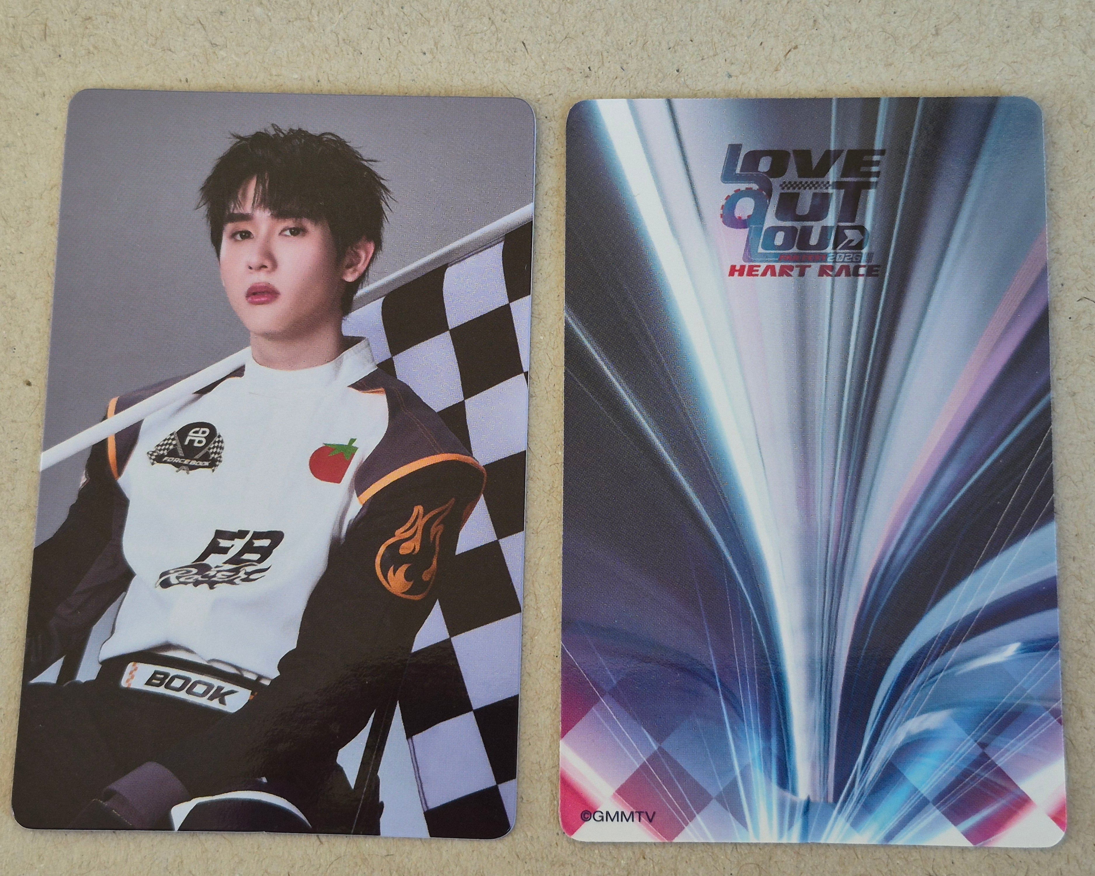 Book LOVE OUT LOUD 2026 HEART RACE Photocard – Idol Fusion