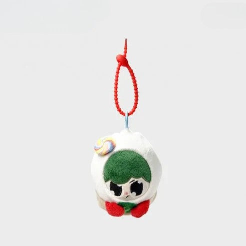 Breezy Balloon Doll keychain from Love Out Loud Fan Fest 2025: Lovemosphere. Paody balloon doll keychain design.