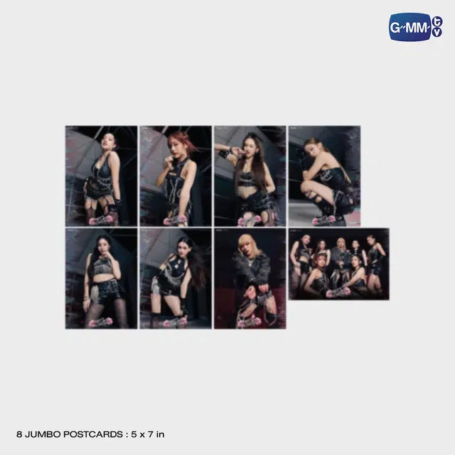 CAT ME IF YOU CAN jumbo postcards set of 8 FELIZZ x LEGO LYKN official GMMTV collectible merchandise
