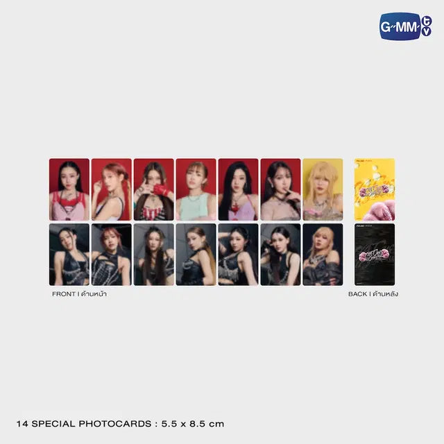 CAT ME IF YOU CAN special photocards set of 14 FELIZZ x LEGO LYKN official GMMTV collectible merchandise with premium finishing