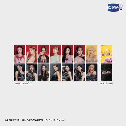 CAT ME IF YOU CAN special photocards set of 14 FELIZZ x LEGO LYKN official GMMTV collectible merchandise with premium finishing