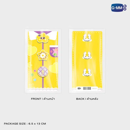 Ceri button cover set packaging front and back official GMMTV merchandise collectible accessory