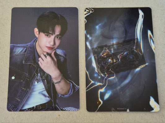 Barcode CLO’VER RISER CONCERT THE FIRST RISE official GMMTV photocard front and back collectible T Pop artist card