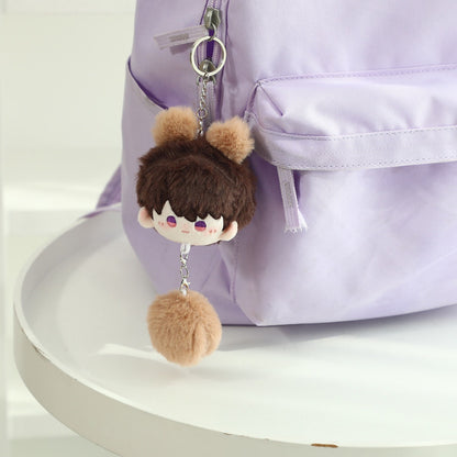 Caleb Love and Deepspace inspired cute plush bag pendant mini cotton keychain fan collectible Caleb character design preview