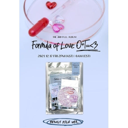 TWICE Formula of Love Result File Version album cover preview