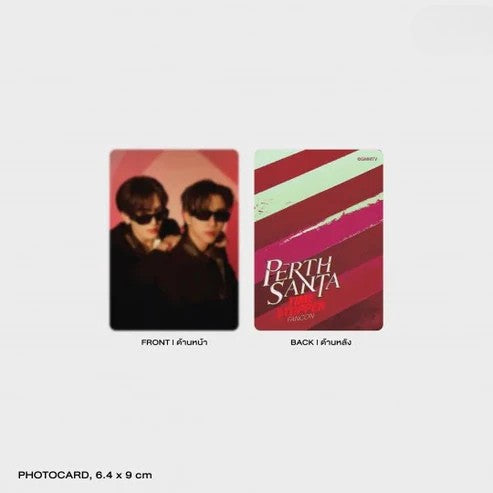 Perth–Santa bonus photocard included with the DOMIIA DIY Acrylic Card Holder.