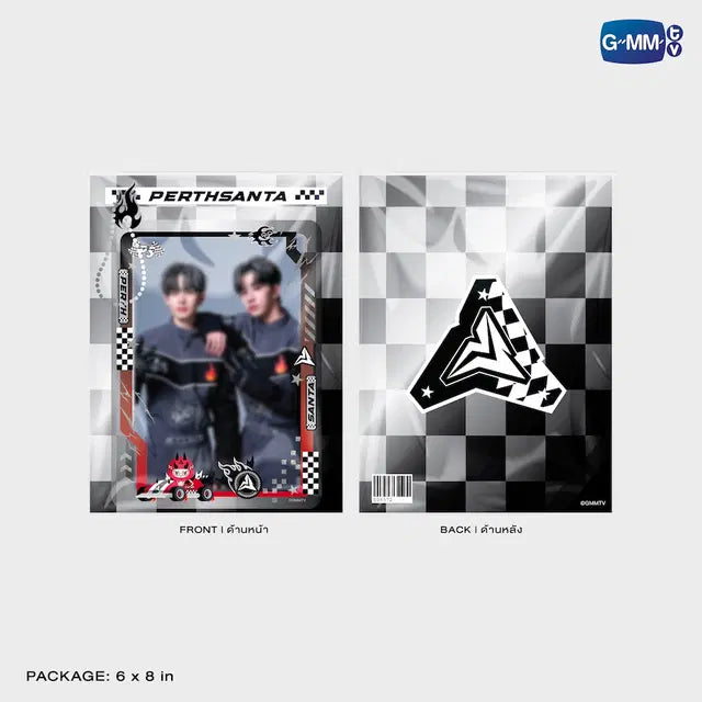 Domiia postcard holder packaging front and back official GMMTV merchandise