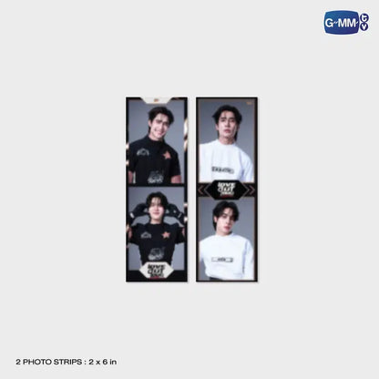 EarthMix photo strips set of 2 Heart Race 2026 official GMMTV collectible strip photos