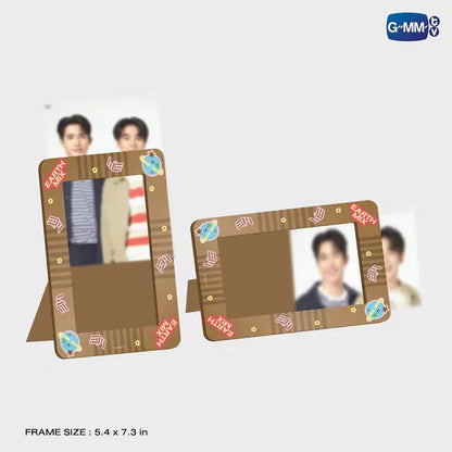 EarthMix postcard set with frame size reference official GMMTV merchandise postcard frame dimensions 4x6 inch postcards display frame collectible set preview