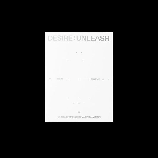 ENHYPEN DESIRE: UNLEASH 6th Mini Album WEVERSE Albums Version front cover, official K-pop album with collectible packaging.
