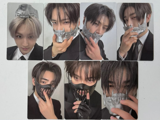 ENHYPEN DESIRE UNLEASH Weverse Shop POB photocards all 7 member versions preview official Kpop preorder benefit photocard collection