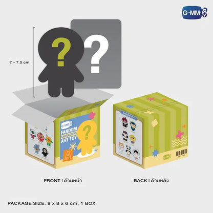 GMMTV Fandom Character random art toy box A possible contents with size details