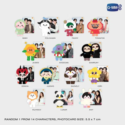 GMMTV Fandom Character art toy collection all 14 mascot designs preview