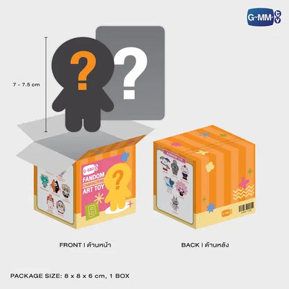 GMMTV Fandom Character random art toy box B possible contents with size details