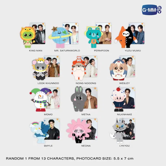 GMMTV Fandom Character art toy box B all mascot designs collection preview