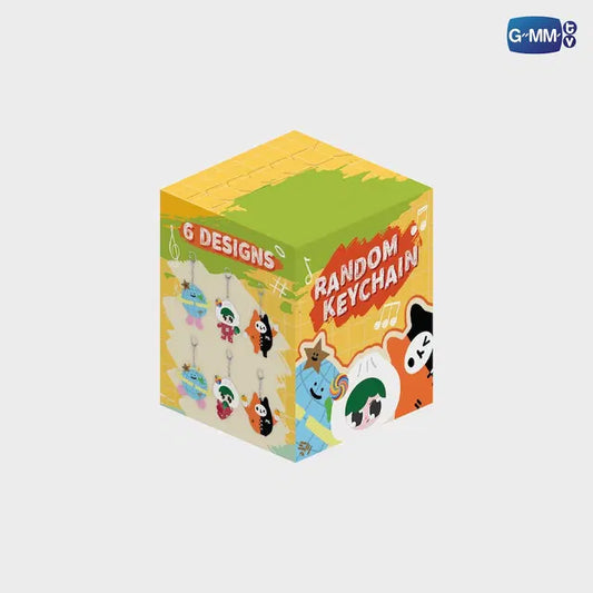 FEEL FAN FUN PARTY CONCERT Random Doll Keychain blind box official GMMTV merchandise collectible mystery keychain single box edition