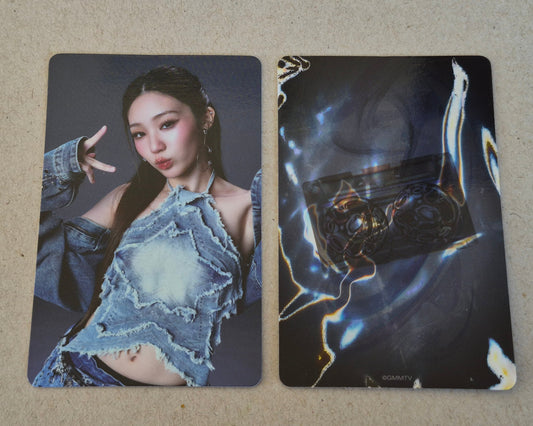 Acare FELIZZ RISER CONCERT THE FIRST RISE official GMMTV photocard front and back collectible T Pop artist card