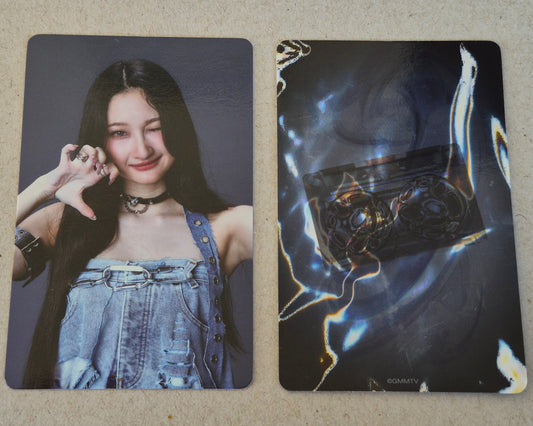 Pream FELIZZ RISER CONCERT THE FIRST RISE official GMMTV photocard front and back collectible T Pop artist card