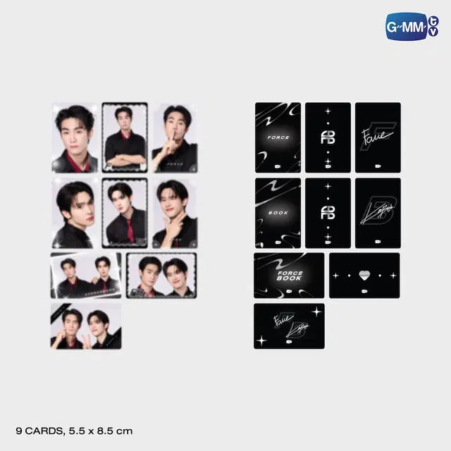 [PRE ORDER] FORCEBOOK | HOTSHOT SERIES EXCLUSIVE PHOTOCARD SET | Official GMMTV Merchandise