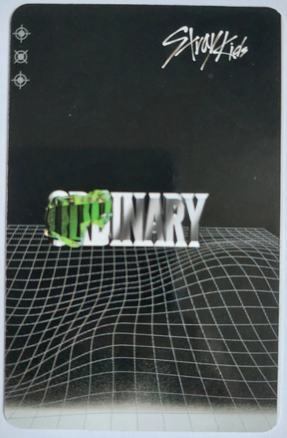 Stray Kids Felix ODDINARY A Set official album photocard reverse side back design authentic Kpop collectible